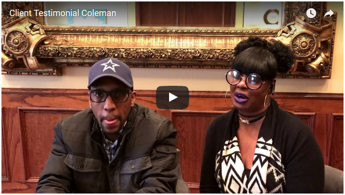 Coleman client testimonial