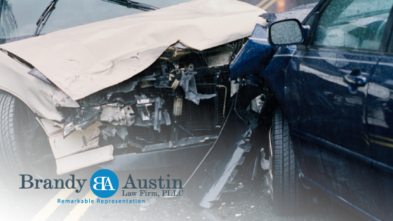 car accident photo with brandy austin law firm photo
