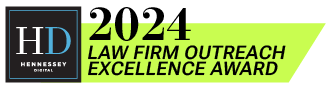 2024 Law Firm Outreach Excellence Award badge